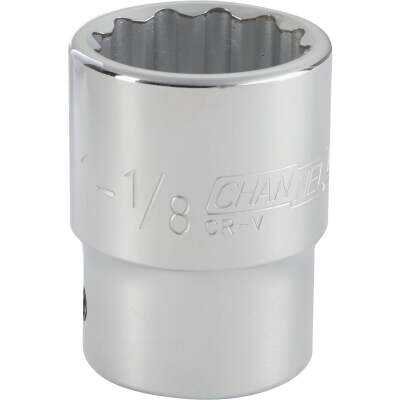 Channellock 3/4 In. Drive 1-1/8 In. 12-Point Shallow Standard Socket