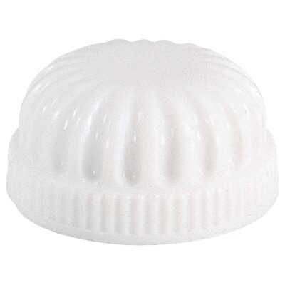 Westinghouse 11/16 In. Tapped 1/8 IP White Lock-up Cap (2-Pack)