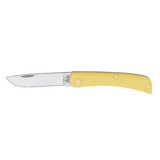 Case Yellow Sod Buster Jr. 2-3/4 In. Folding Knife